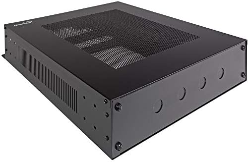 NavePoint 2U Vertical Wall Mountable Server Rack, Black - Image 4