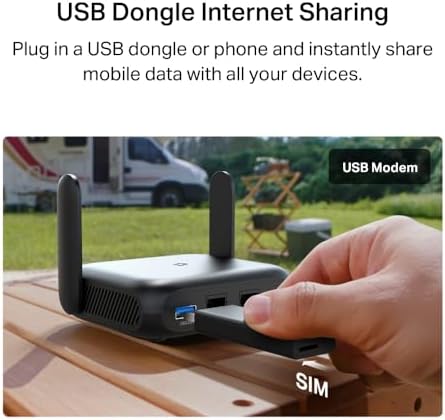 Roam 6 AX3000 Portable Wi-Fi 6 Travel Router Dual-Band USB C 3.0 - Image 4