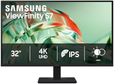 Samsung 32" ViewFinity S7 (S71H) 4K UHD IPS HDR10 High Resolution Monitor by Unknown