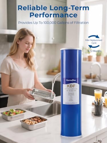 Heavy Metal & Chlorine Reduction Clear Whole House Water Filter System - Image 4