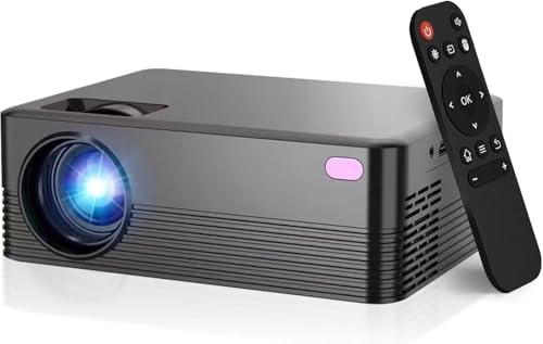 Portable Projector with WiFi and Bluetooth, Native Full HD 1080P Projector by ENUOSUMA