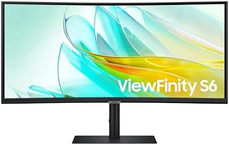 Samsung 34” ViewFinity S65UC, Ultra-WQHD Curved Monitor by Unknown