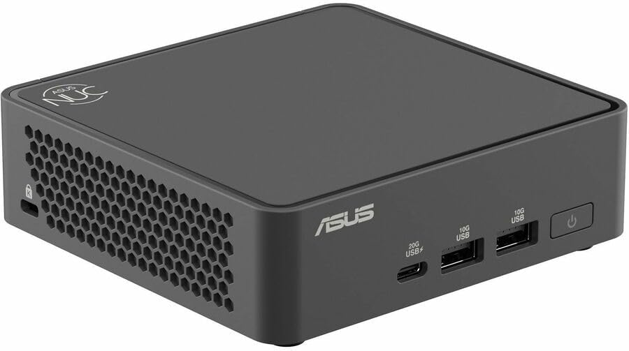 Asus NUC 15 Pro RNUC15CRKC50730U Desktop Computer - Intel Core 5 Series 2 210H - 16 GB - 512 GB PCI Express NVMe 4.0 x4 SSD - Mini PC - Black - Intel Chip - DDR5 SDRAM - Wi-Fi 7 (IEEE 802.11be) - 120 - Image 2