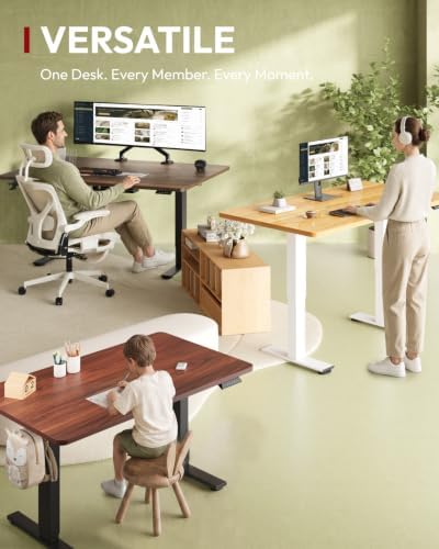 SANODESK 71x32'' Large Height Adjustable Ergonomic Electric Standing Desk - Image 3