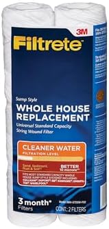 Filtrete String Wound Whole House Filter Replacement 3WH-STDSW-F02, 2-Pack by Filtrete