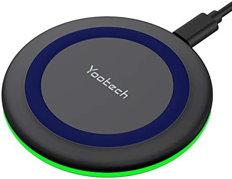 Yootech Wireless Charger,10W Max Wireless Charging Pad(No AC Adapter) by yootech