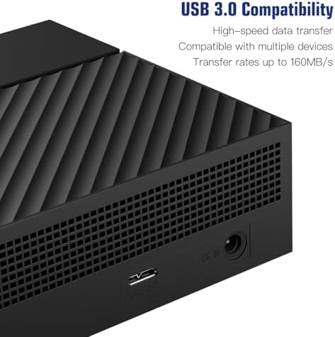 UnionSine Desktop External Hard Drive 10TB, USB3.0 3.5" HDD Storage - Image 2