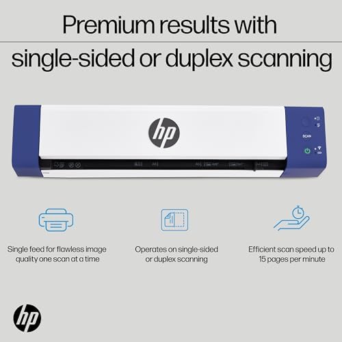 HP PS150 USB Photo Scanner, Document Scanner, Duplex 15 ppm, Wi-Fi Direct - Image 3