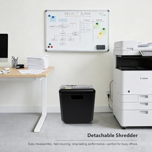 Wingwise 8 Sheets Paper Shredder for Home Office - Image 6