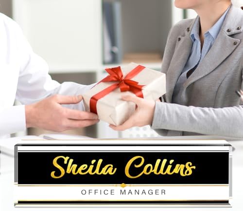 Custom Name Plate for Desk, Employee Appreciation Gifts, Office Decor - Image 6