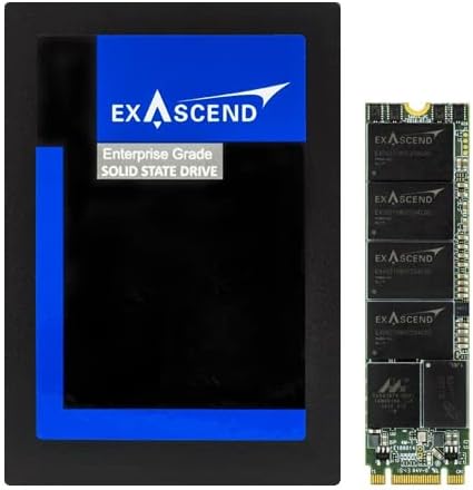 Exascend EXPE3M1920GB 1.92TB PCIe M.2 Enterprise Solid State Drive by Exascend
