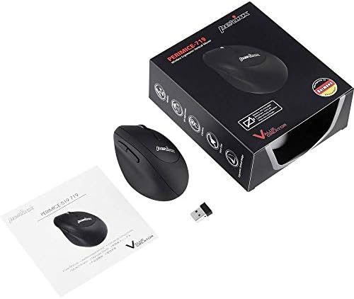 Perixx PERIMICE-719 Right-Handed Wireless Mini Vertical Mouse, 3 Level DPI - Image 3