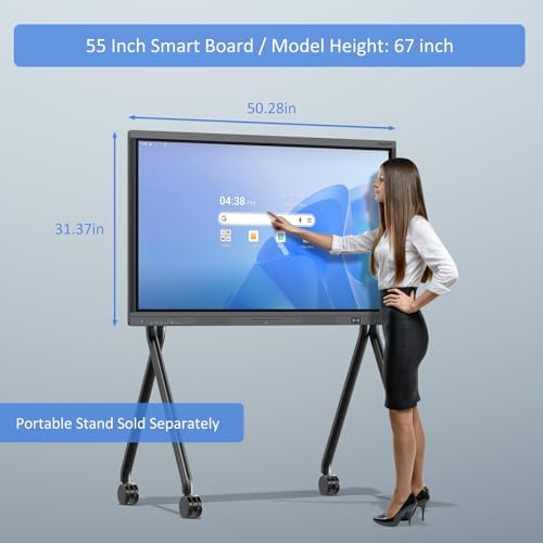 Shiarffe X5 Smart Board 55 Inch 4K Interactive Whiteboard - Image 7
