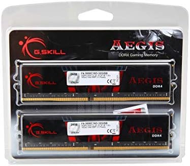 G.SKILL AEGIS Series DDR4 RAM (XMP) 32GB (2x16GB) Up to 3000MT/s* CL16-18-18-38 1.35V Intel AMD Desktop Computer Memory U-DIMM (F4-3000C16D-32GISB) - Image 3