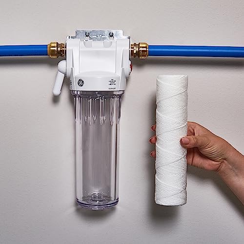 GE FXWSC Whole House Water Filter, Replacement for Water Filtration System, NSF Certified: Reduces Sediment, Rust & Other Impurities from Water, Replace Every 3 Months for Best Results, 2 Filters - Image 3