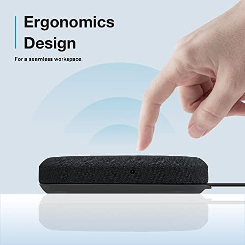USB Speakerphone, Conference Computer Speakers with Microphone for Home Office Calls, 360 Degree Enhanced Voice Pickup, Noise Reduction, Echo Cancellation, Compatible with Zoom, Teams, Skype - Image 5