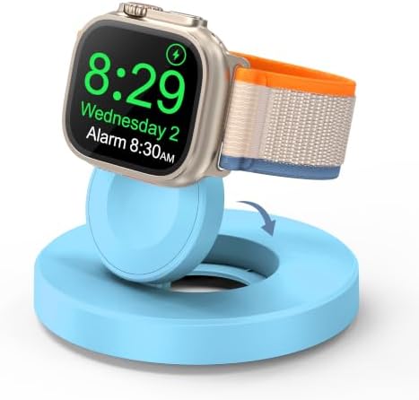 Upgraded for Apple Watch Charger, Foldable Travel Fast Charging Dock by ZAPOGO