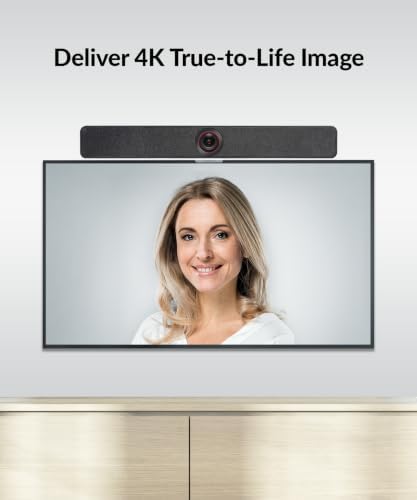 4K Conference Room Camera System with Microphones Speakers AI Auto Framing - Image 7