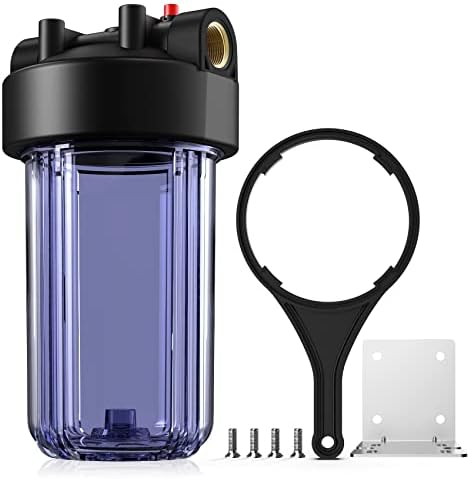 SimPure DB10C 10" *4.5" Whole House Water Filter Clear Housing by SimPure_Water