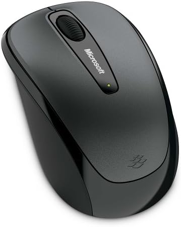 Microsoft Wireless Mobile Mouse 3500 for Business , Loch Ness Gray. Comfortable Ergonomic design, Wireless, USB 2.0 with Nano transceiver for PC/Laptop/Desktop, works with Mac/Windows Computers by Unknown