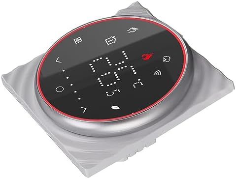Smart Thermostat for Home Heating, 13mm Panel (Black) - Image 3