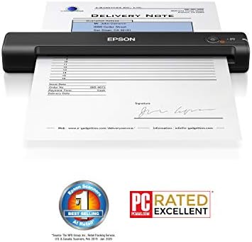 Epson Workforce ES-55R Mobile Receipt and Document Scanner with Receipt Management Software for PC and Mac - Image 2