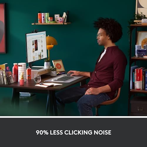 Logitech Signature M550 Wireless Mouse Small to Medium Sized Hands - Black - Image 4