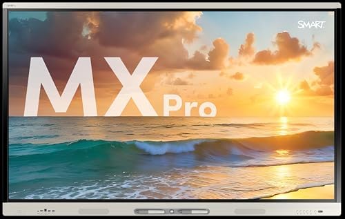 Smart Technologies - MX286-V5-PW - Smart Board Mx086-v5 Pro Series Interactive Display with Iq by Unknown