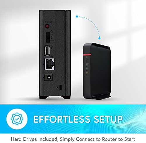 BUFFALO LinkStation 210 6TB 1-Bay NAS Network Attached Storage with HDD Hard Drives Included NAS Storage that Works as Home Cloud or Network Storage Device for Home - Image 4