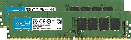 Crucial RAM 32GB Kit (16GBx2) DDR4 3200MHz CL22 (or 2933MHz or 2666MHz) Desktop Memory CT2K16G4DFD832A by Micron