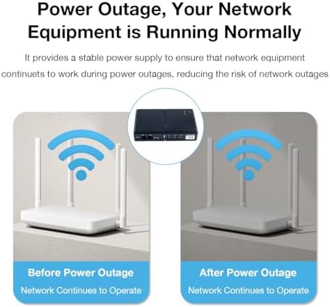 Mini DC UPS Uninterruptible Power Supply, UPS Battery Backup Power Supply - Image 3