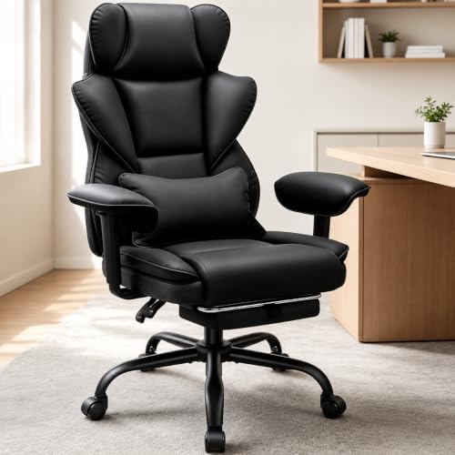 Office Chair, Desk Chair with Soft Adjustable Armrests by StellaMia