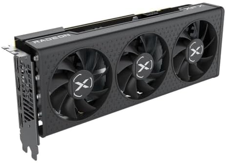 XFX Speedster QICK308 Radeon RX 7600 Black Gaming Graphics Card with 8GB GDDR6 HDMI 3xDP, AMD RDNA 3 RX-76PQICKBY - Image 4