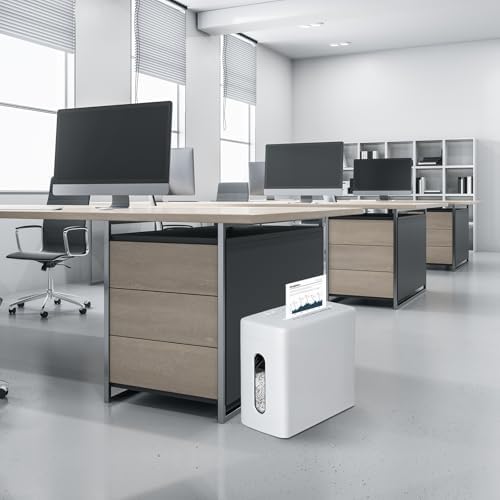 Wingwise Ultra Low Noise 40dB Paper Shredder for Home Office White - Image 5