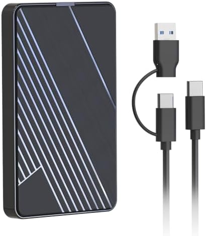1TB External Hard Drive,USB 3.0 and USB-C Storage Expansion Mobile HDD by Unknown