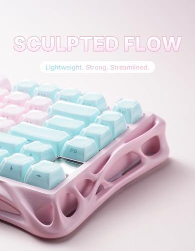 GravaStar Mercury K1 Lite 75% Wireless Mechanical Gaming Keyboard RGB - Image 3