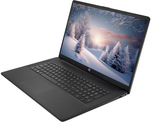 HP 17.3" Business Laptop Computer, 64GB RAM 2.2TB Storage (2TB SSD + 256GB Docking Station), 10-Core Intel Core i5, Windows 11 Pro with Microsoft Office, PLUSERA Earphones, Black - Image 2