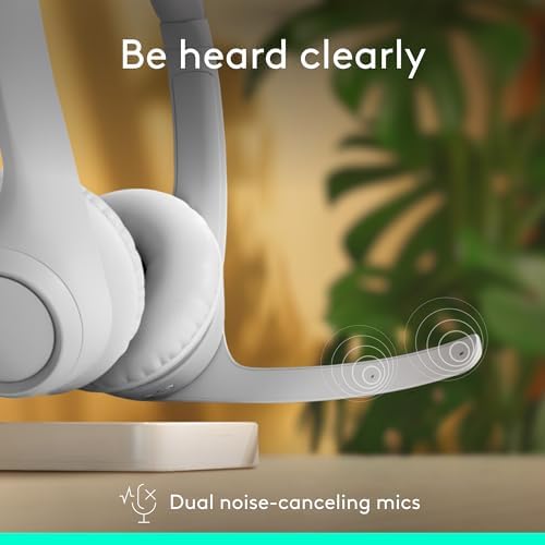 Logitech Zone 300 Wireless Bluetooth Headset - Off-White - Image 2