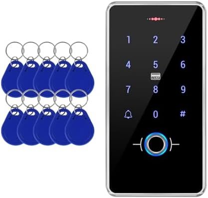 LIBO IP68 Waterproof Semiconductor Fingerprint Keypad with 10 IC Key Fobs by Unknown
