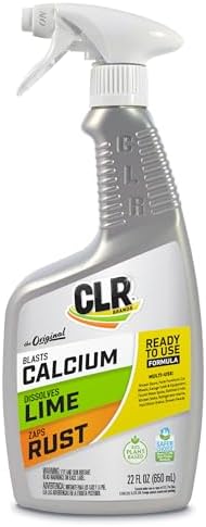 CLR Brands Calcium Lime & Rust Remover 22 oz. Spray Bottle, by CLR