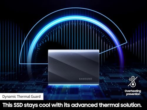 Samsung T9 Portable SSD 4TB, USB 3.2 Gen 2x2 External Solid State Drive - Image 4