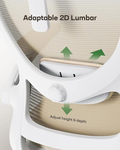 Marsail Ergonomic Office Chair with 3D Armrests, Pack of 3 - Image 4