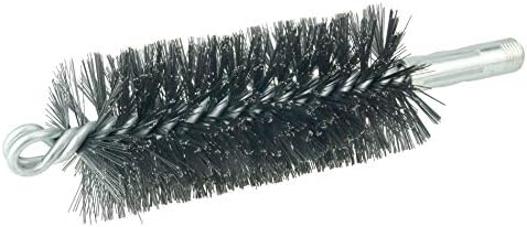 Weiler 44152 2" Double Spiral Flue Brush, .012 Steel Fill, Made in the USA by WeilerAbrasives