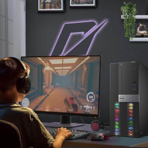 Dell RGB Gaming Tower Computer, Intel Core i7 6th Gen, GeForce GTX 1050 Ti 4G, 16GB RAM, 512GB SSD, Prebuilt Gaming Desktop PC with Built-in WiFi & RGB Set, Windows 11 Pro (Renewed) - Image 6