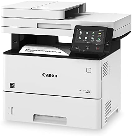 Canon imageCLASS D1650 - Monochrome Duplex Wireless Laser Printer, All-in-One With Scanner, Copier, Fax, Automatic Document Feeder, 3 Year Limited Warranty, 45 PPM, White - Image 2