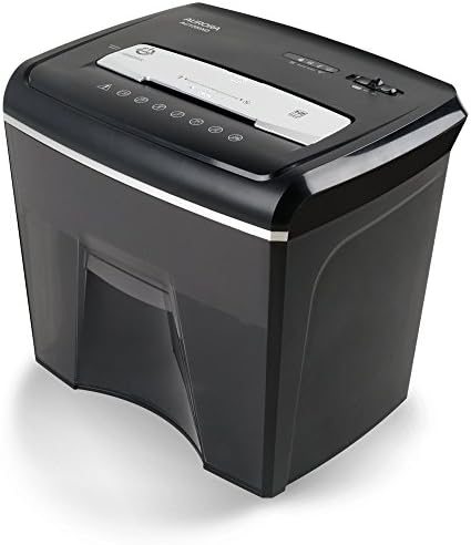 Aurora AU1200XD Compact Desktop-Style 12-Sheet Crosscut Paper and CD/Credit Card/Junk Mail Pullout Basket Shredder by Aurora