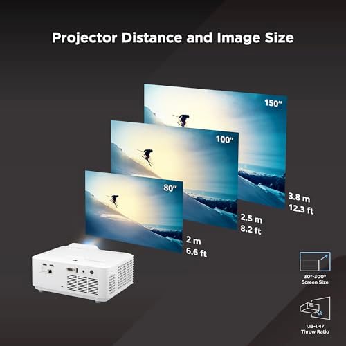 ViewSonic LS740HD 1080P Laser Projector, 5500 Lumens, Full HD Home Theater - Image 4
