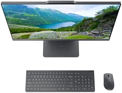 Lenovo IdeaCentre All-in-One Desktop Computer, 27" FHD Touchscreen, 6-core AMD Ryzen 5 8645HS, 32GB DDR5, 1TB SSD, Wi-Fi 6, HDMI in&Out, Wireless Charging Base, Wireless KB&Mouse, Windows 11 Home - Image 4