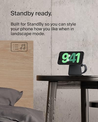 Belkin MagSafe 15W 2 in 1 Wireless Charging Dock, Fast Charger - Image 3