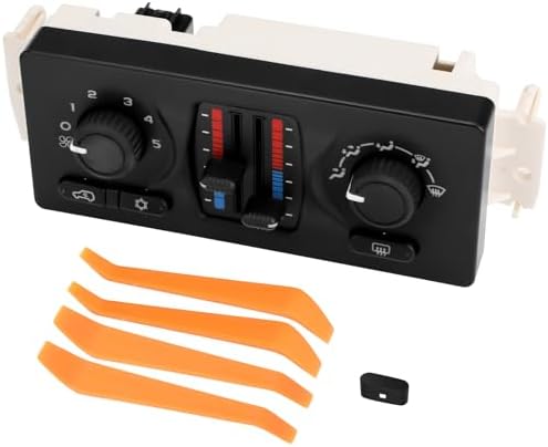 599-210XD Climate Control Module with AC Control Fit for Chevy Silverado Tahoe Suburban Avalanche Trailblazer, Fit for GMC Sierra Yukon Envoy, Fit for Cadillac Escalade-2003-2006 by GEARCESS